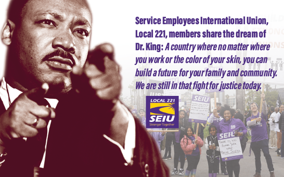 Take part in the MLK Parade