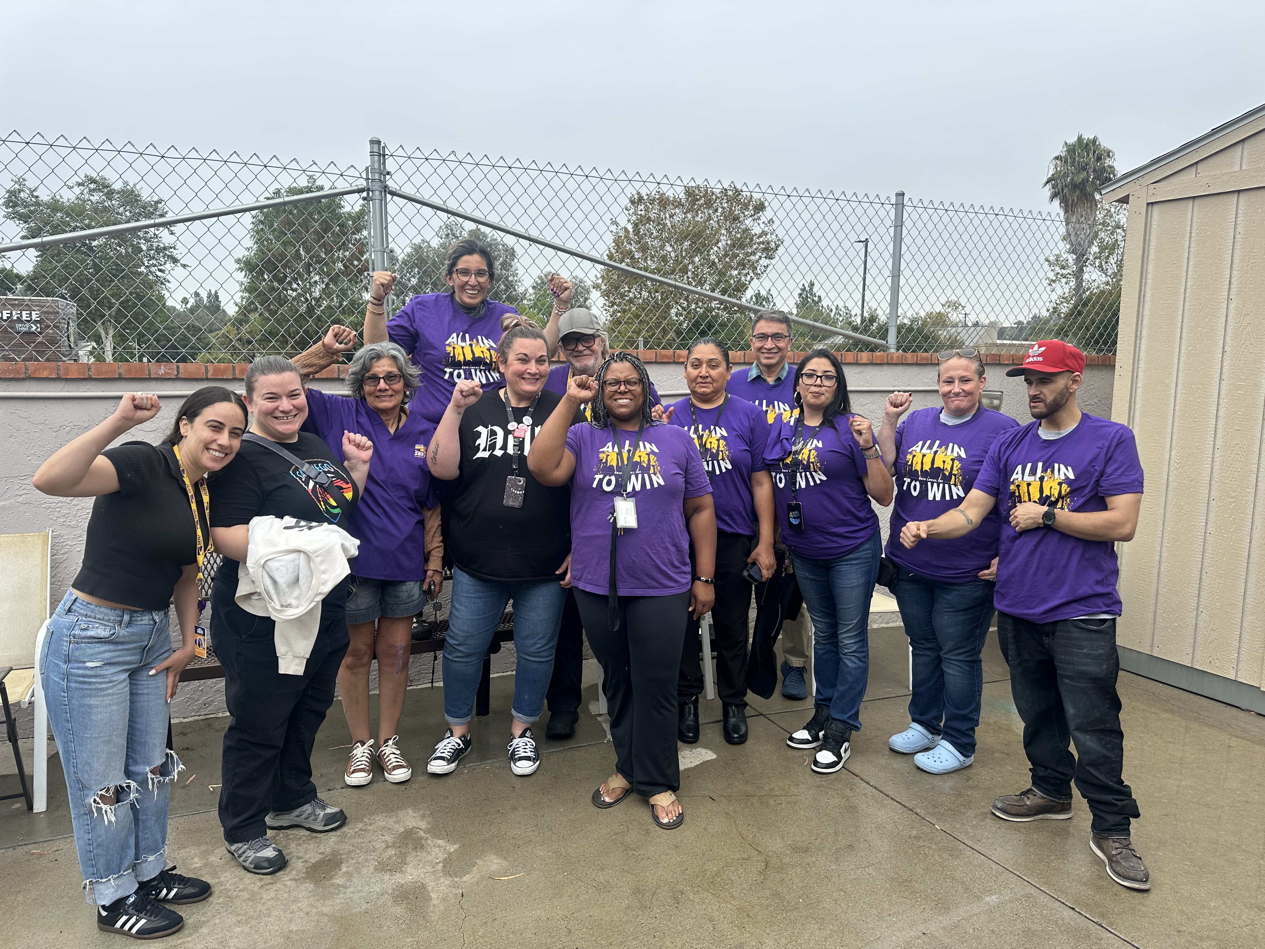 HR360 members stand together