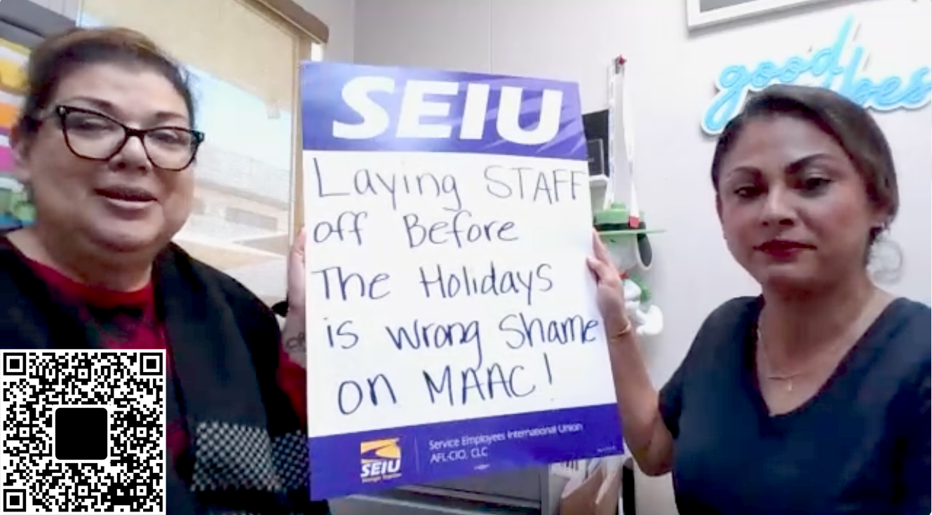 Support education workers facing layoffs