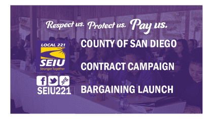 San Diego Contract Campaign Bargaining launch