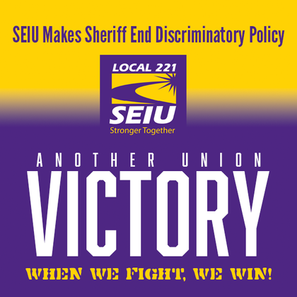 Victory: Union makes Sheriff end English-only policy