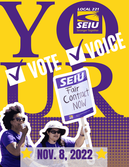 Vote for SEIU endorsed candidates