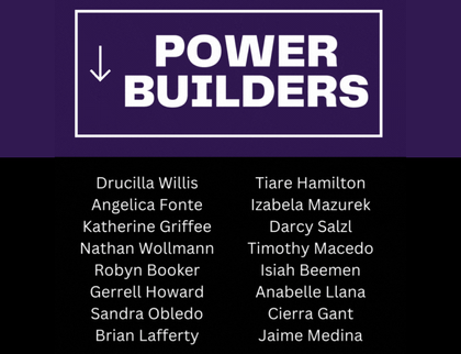 Thank you, 2022 Power Builders!