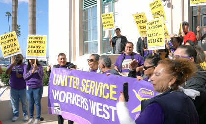 Justice for janitors!