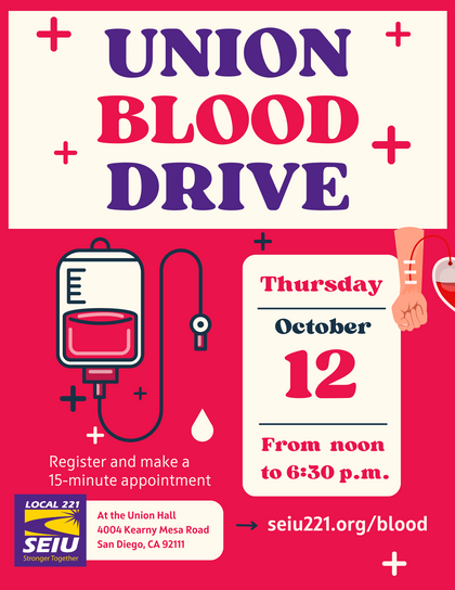 Give at the Union blood drive