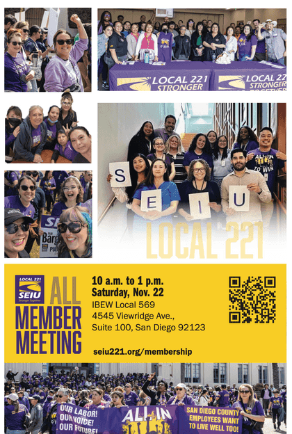 Join the All-Member Meeting Nov. 22